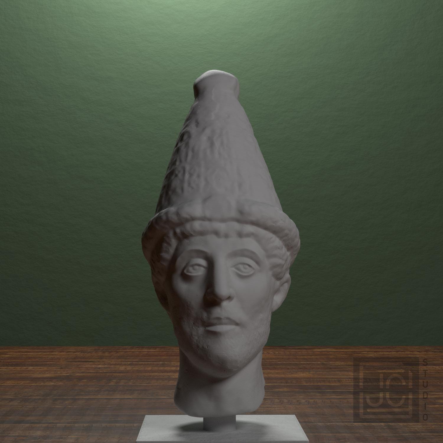 Head of a Priest supplemental reference photo 1