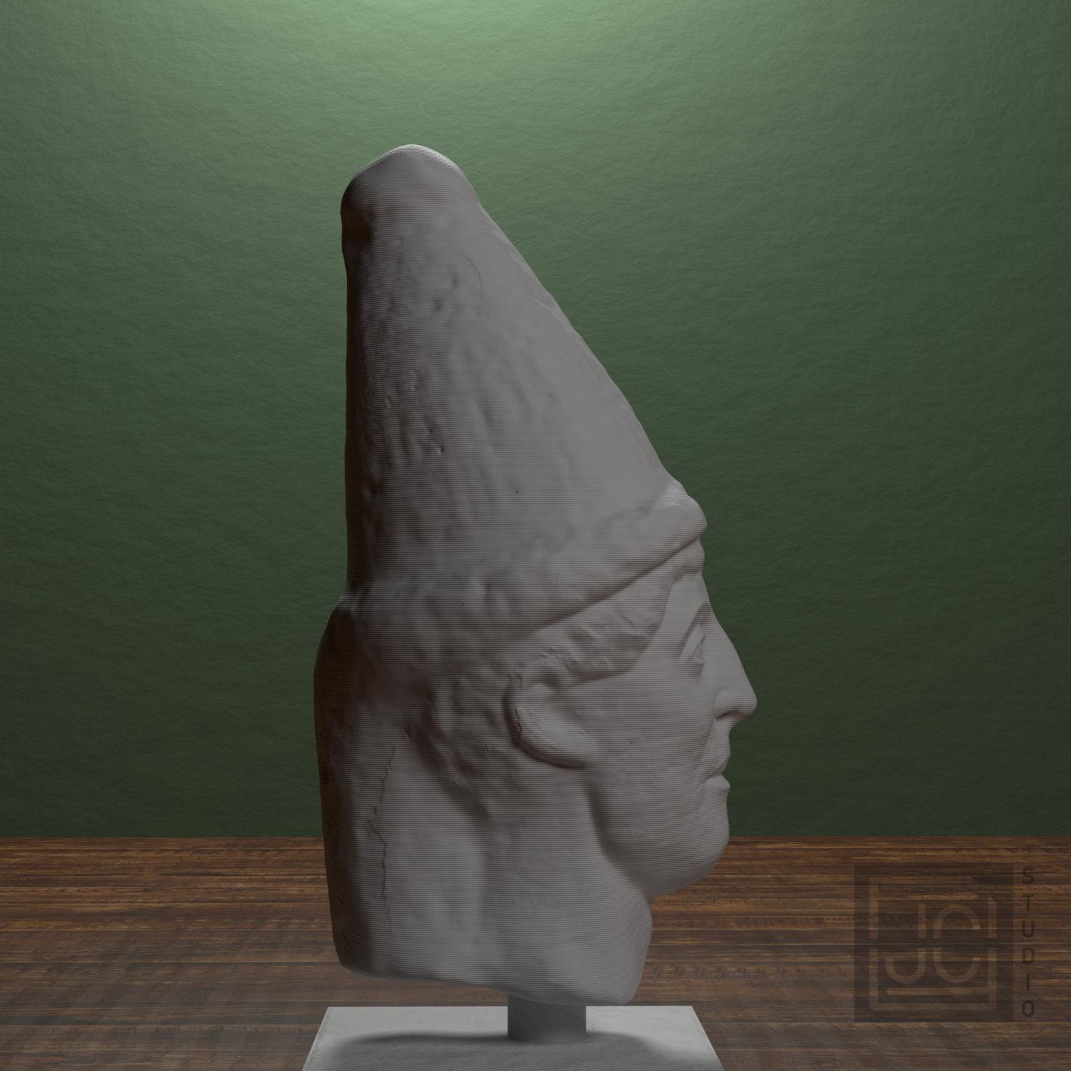 Head of a Priest supplemental reference photo 2