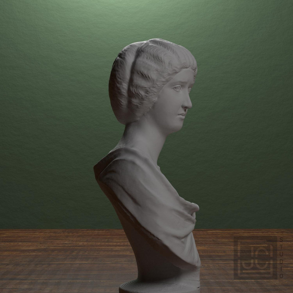 Marble Bust of a Roman Woman supplemental reference photo 2