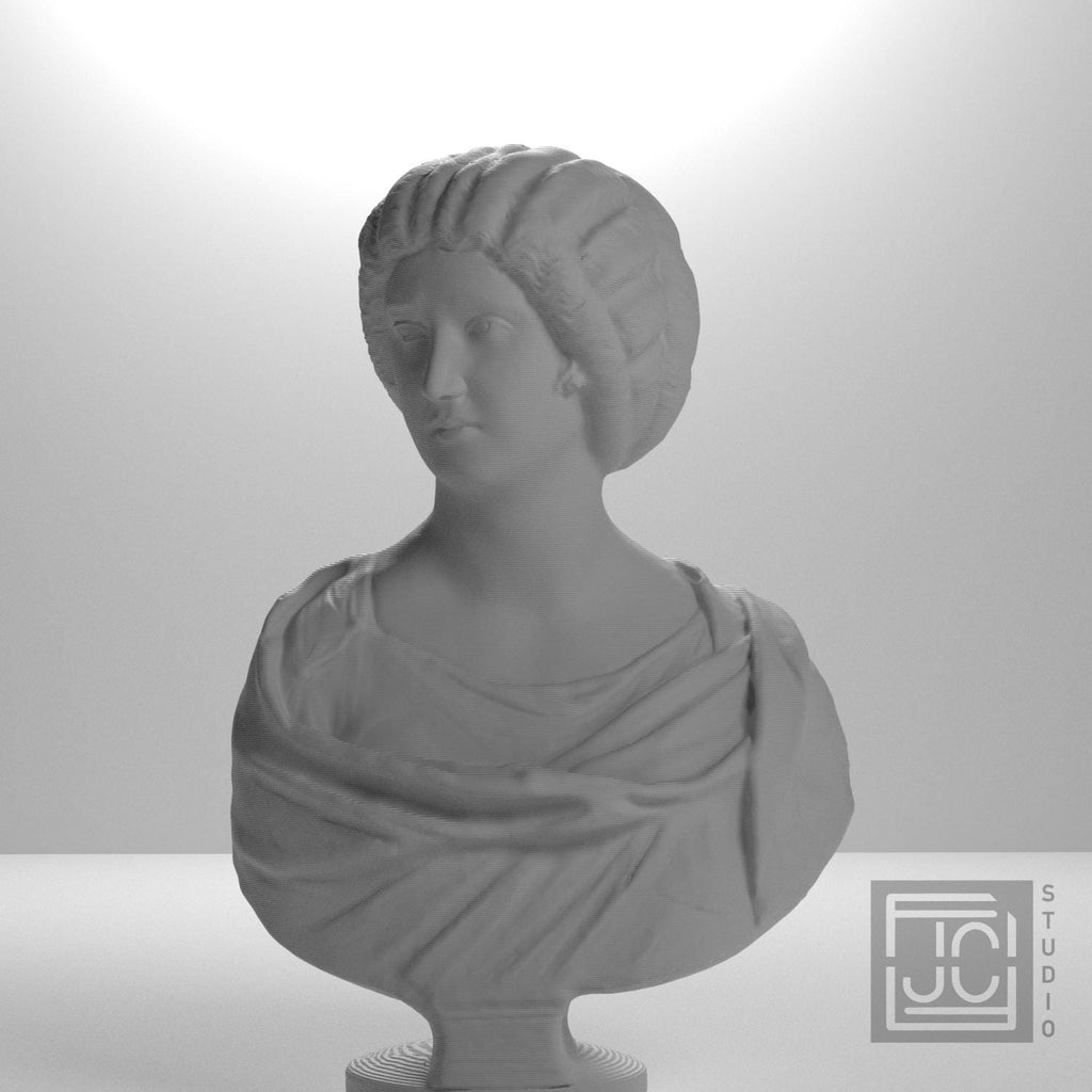 Marble Bust of a Roman Woman supplemental reference photo 5
