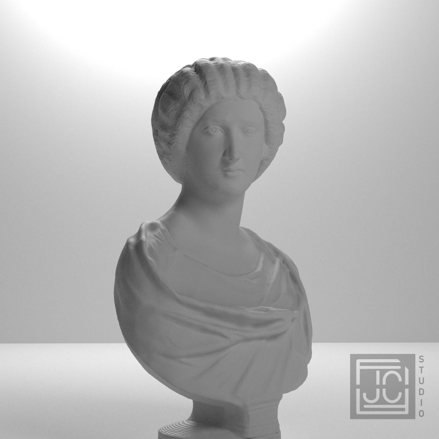 Marble Bust of a Roman Woman supplemental reference photo 6