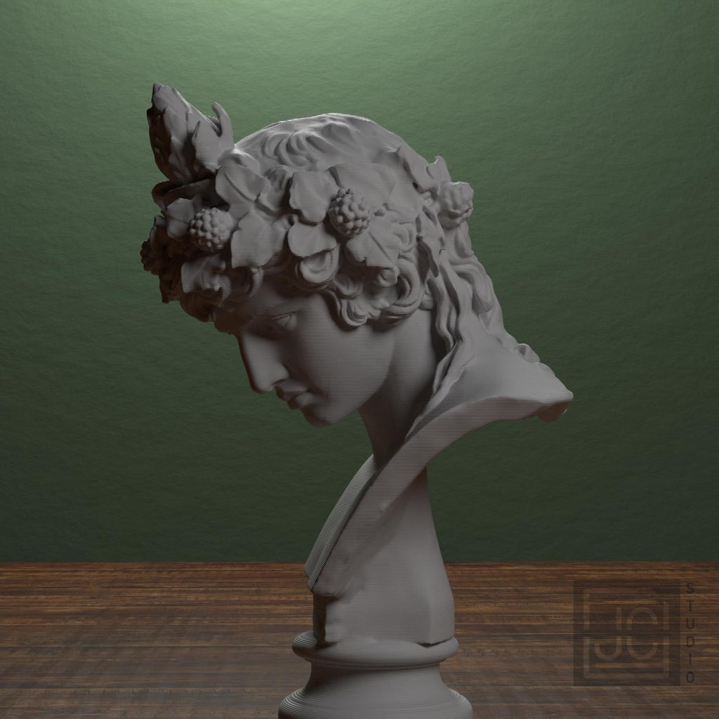 Bust of Antinous as Dionysus supplemental reference photo 4