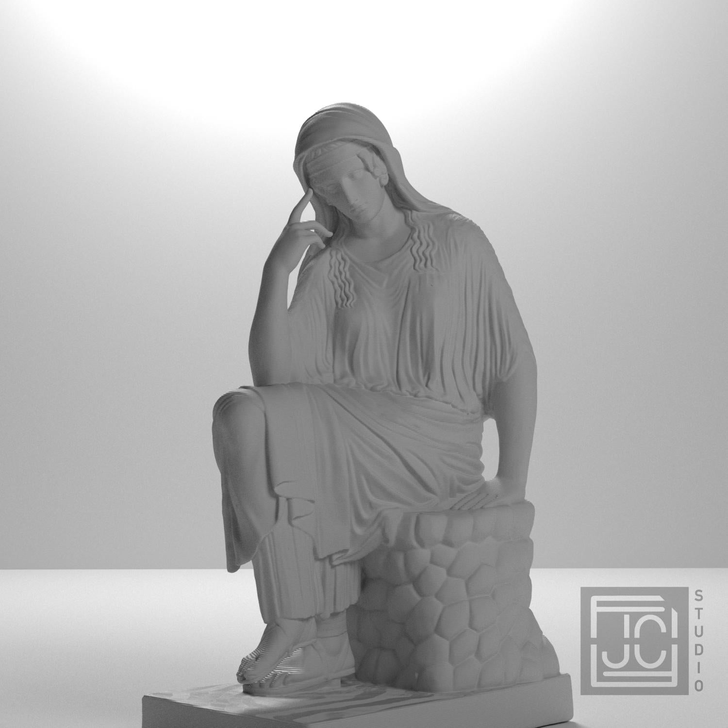 Seated Woman Penelope supplemental reference photo 6