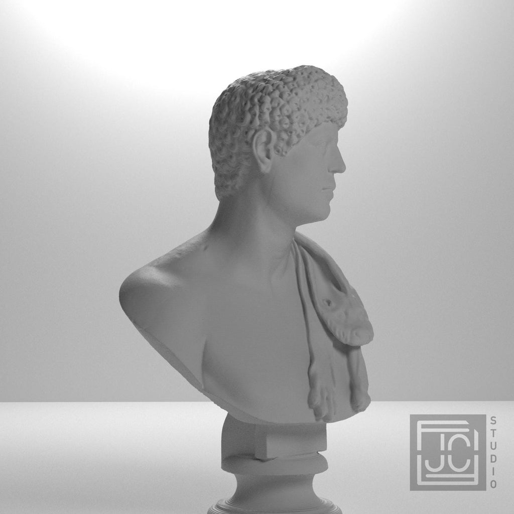 Portrait with panther skin over shoulder supplemental reference photo 6