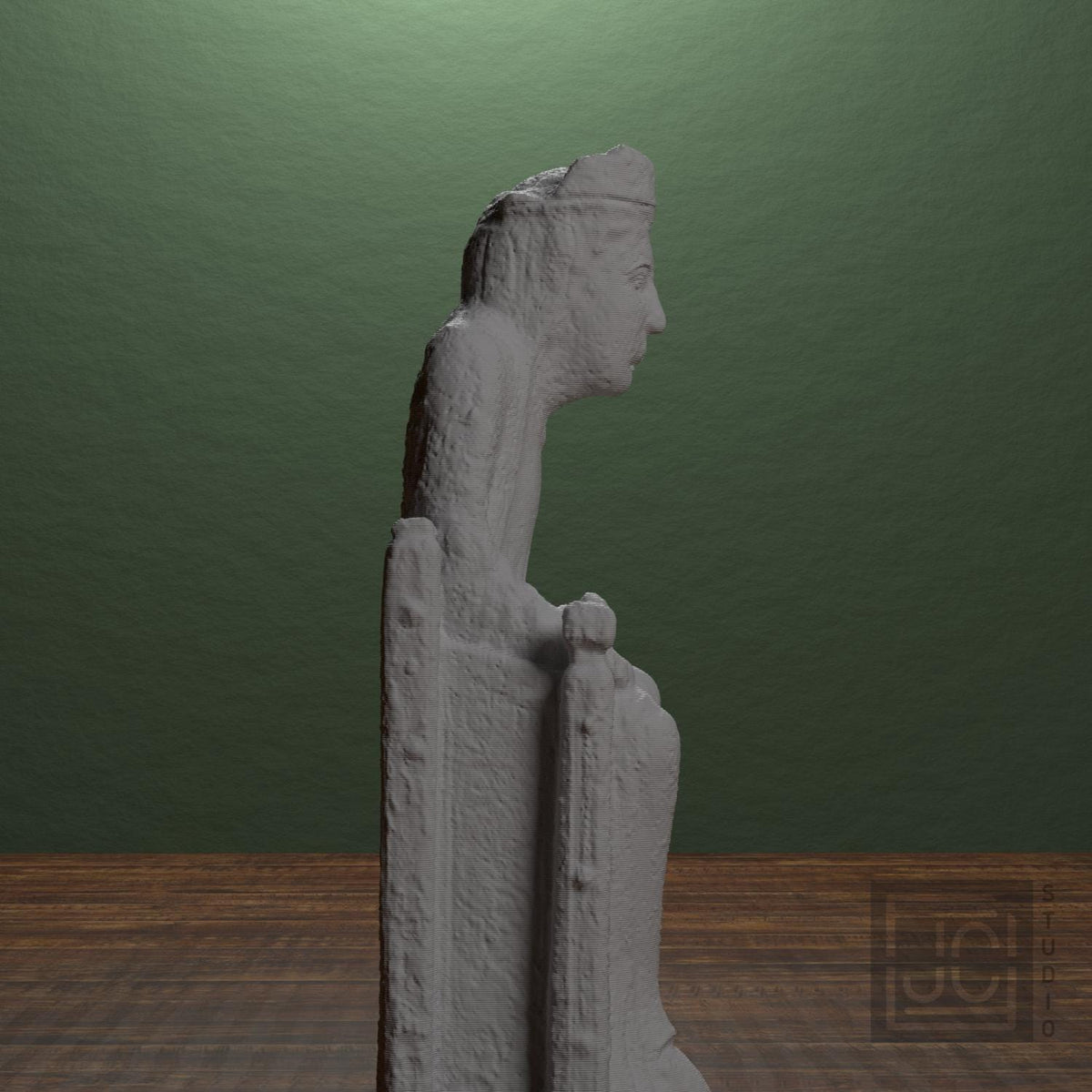 Romanesque Enthroned Madonna supplemental reference photo 2