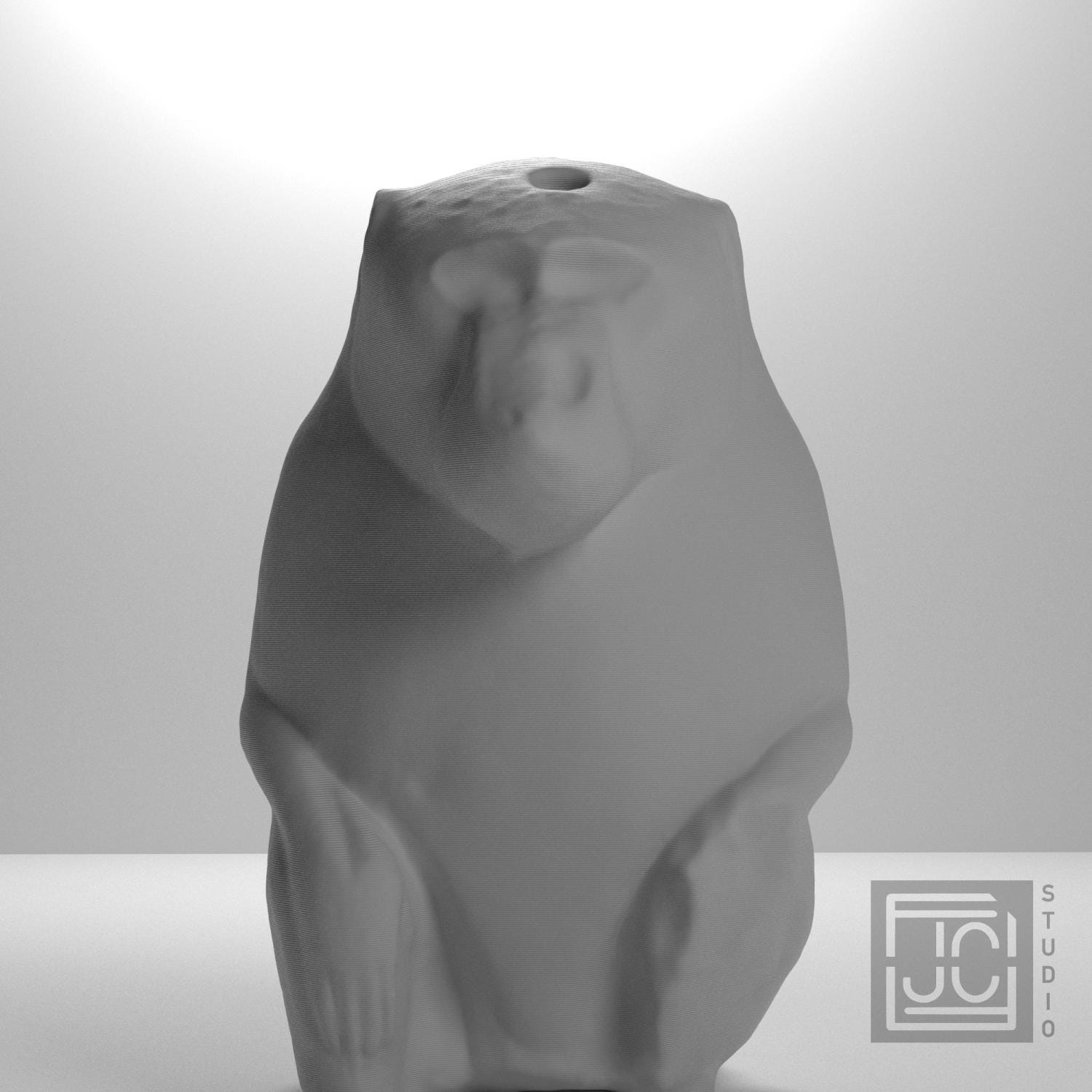 Statuette of a Baboon supplemental reference photo 5