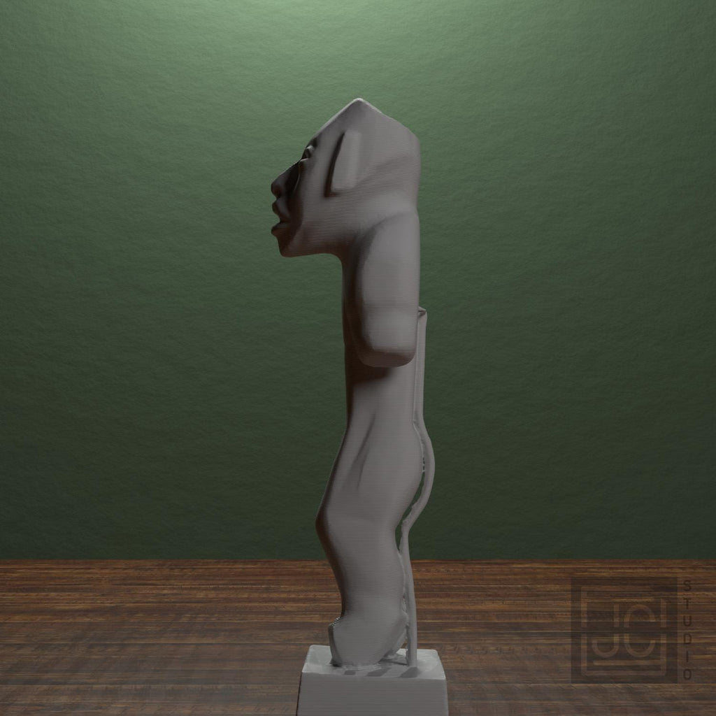 Sculpture Olmec Man supplemental reference photo 4