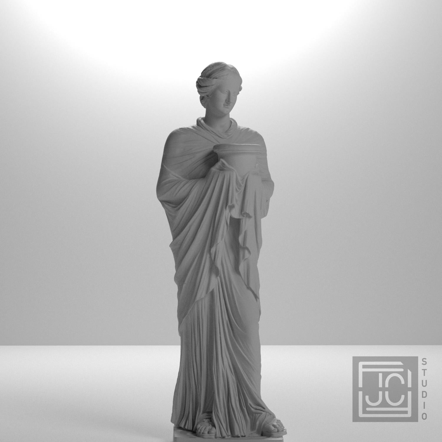 Statue of priestess or Muse supplemental reference photo 5