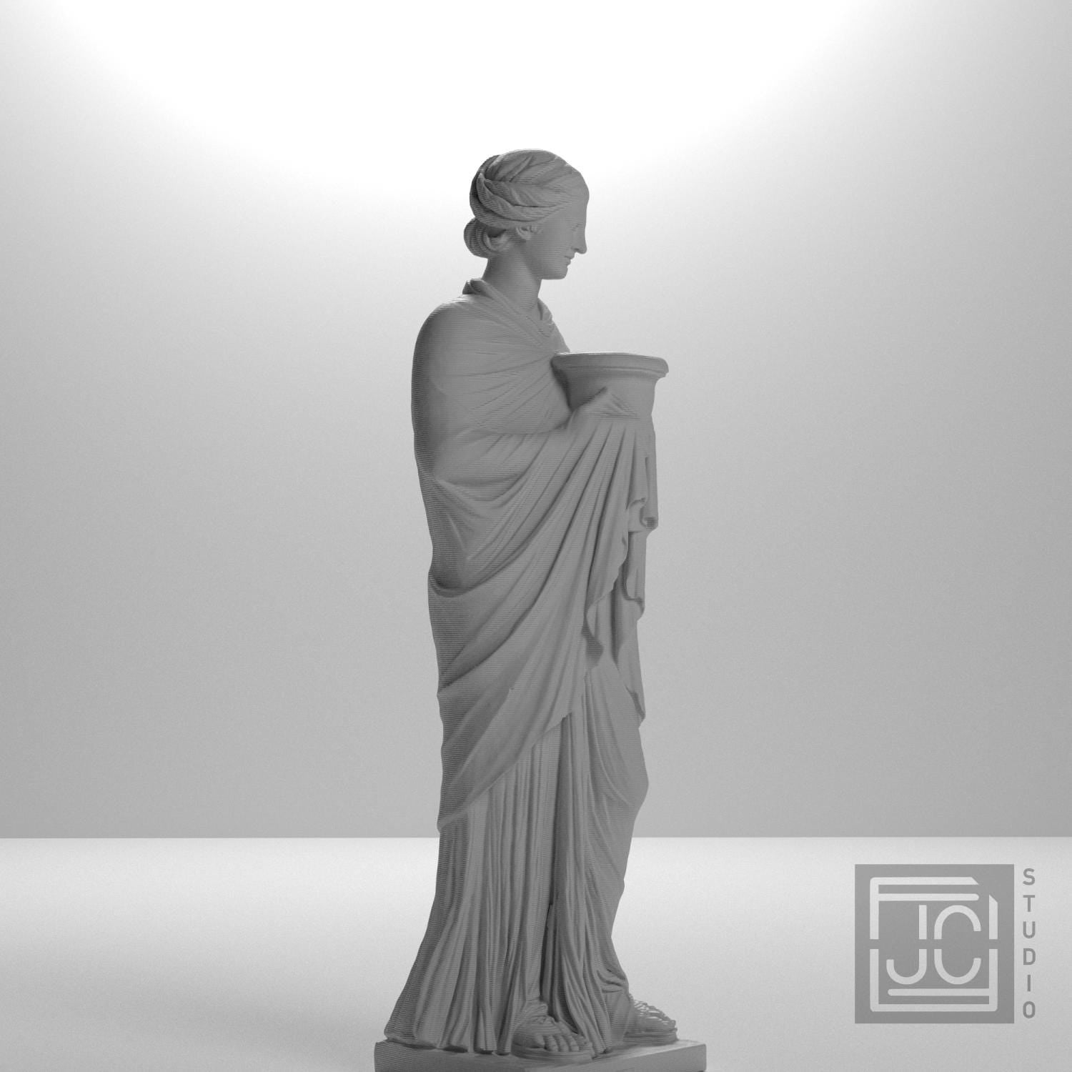 Statue of priestess or Muse supplemental reference photo 6