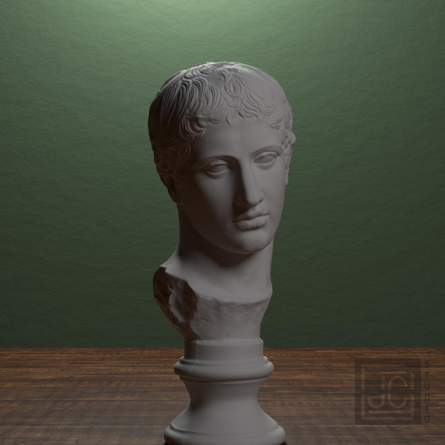 From a statue of Diskoforos or Diskos carrier supplemental reference photo 1