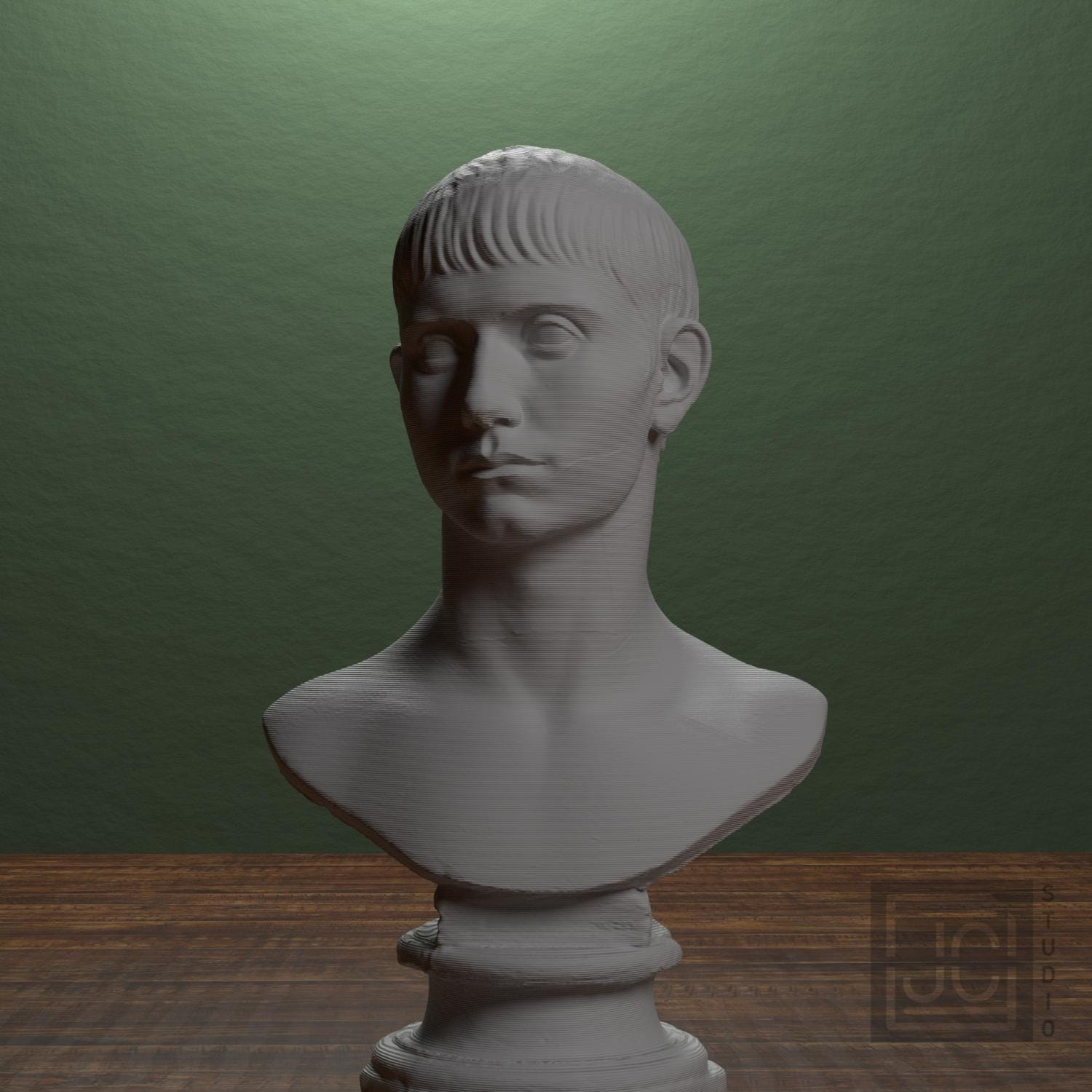 Young Man with Short Hair supplemental reference photo 2