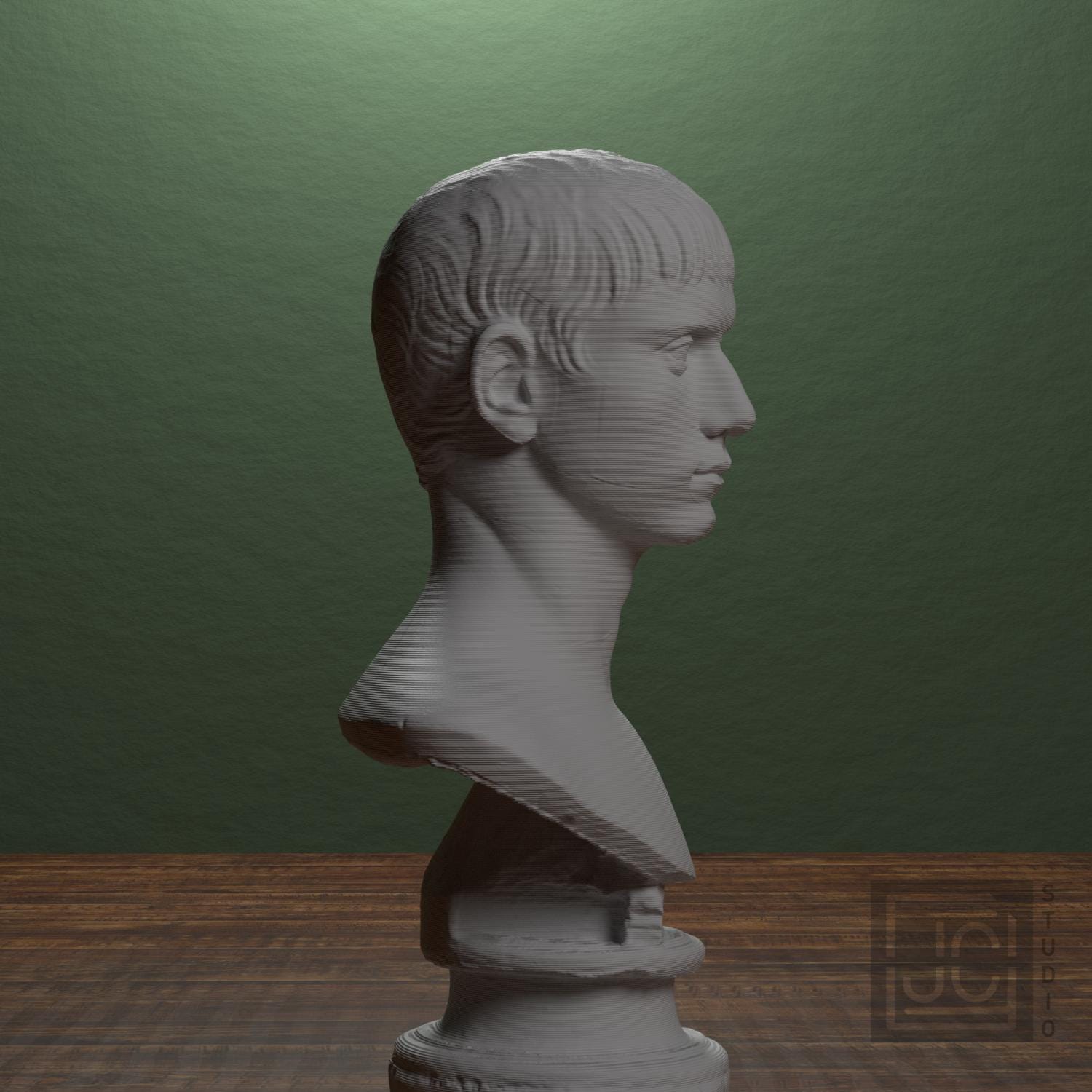 Young Man with Short Hair supplemental reference photo 3