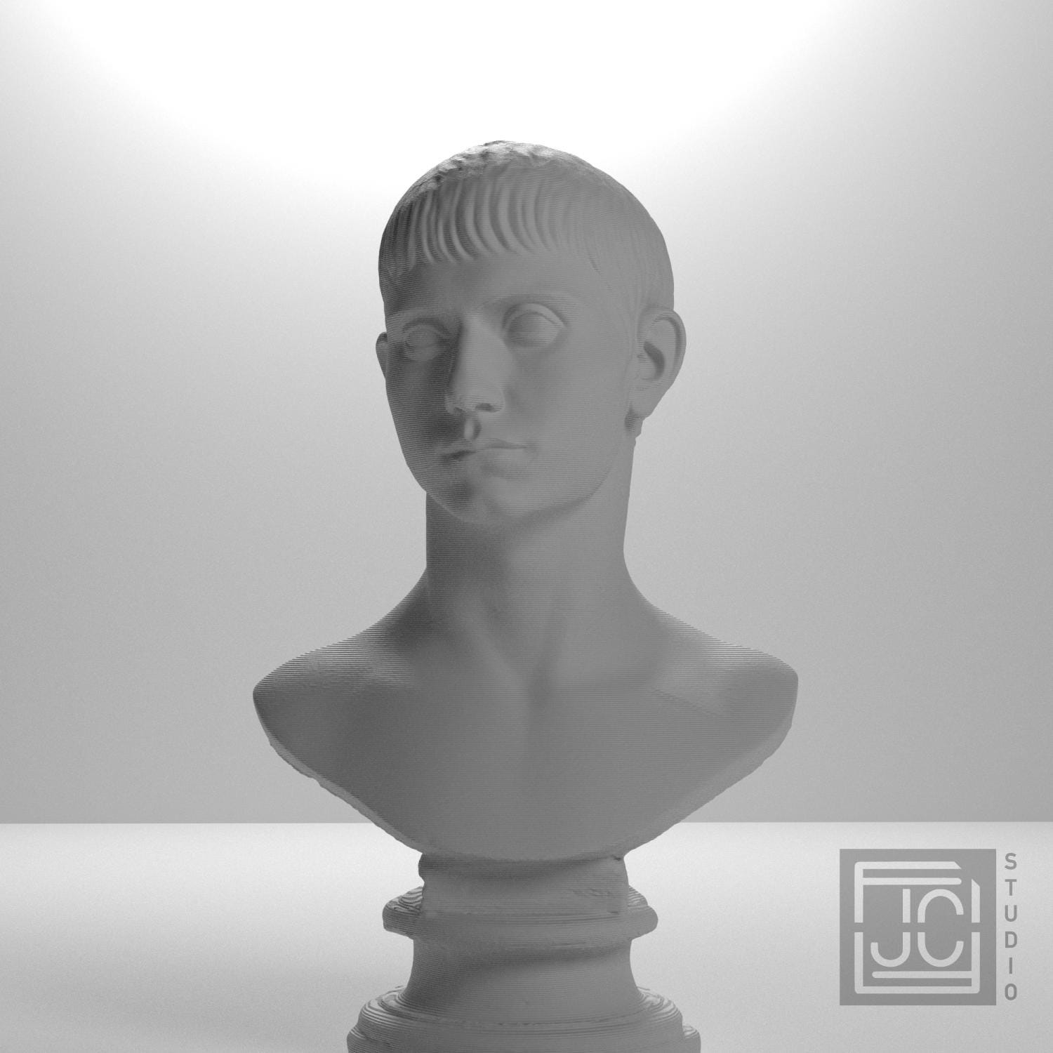 Young Man with Short Hair supplemental reference photo 7