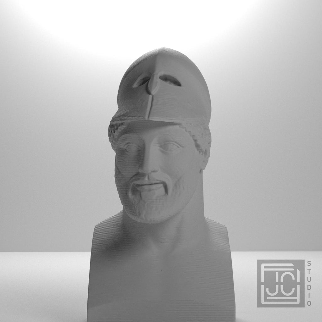 Warrior with Helmet Miltiades supplemental reference photo 5