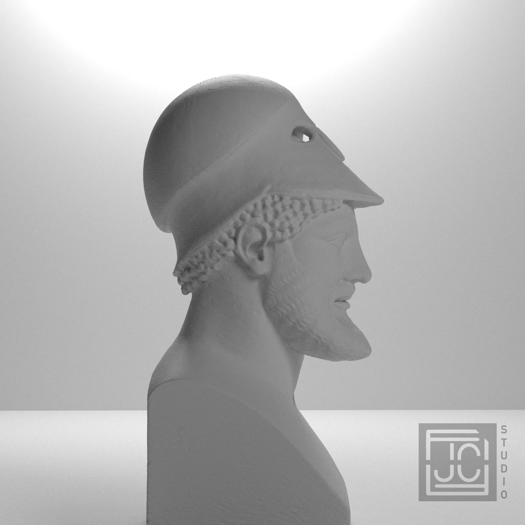 Warrior with Helmet Miltiades supplemental reference photo 7