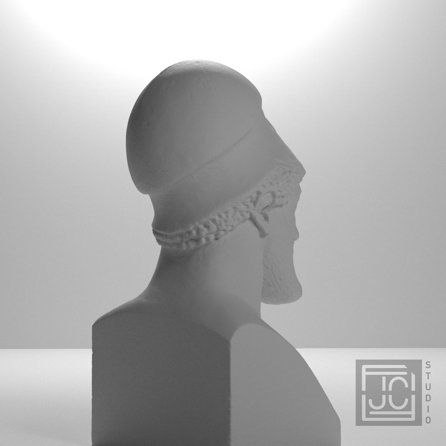 Warrior with Helmet Miltiades supplemental reference photo 8