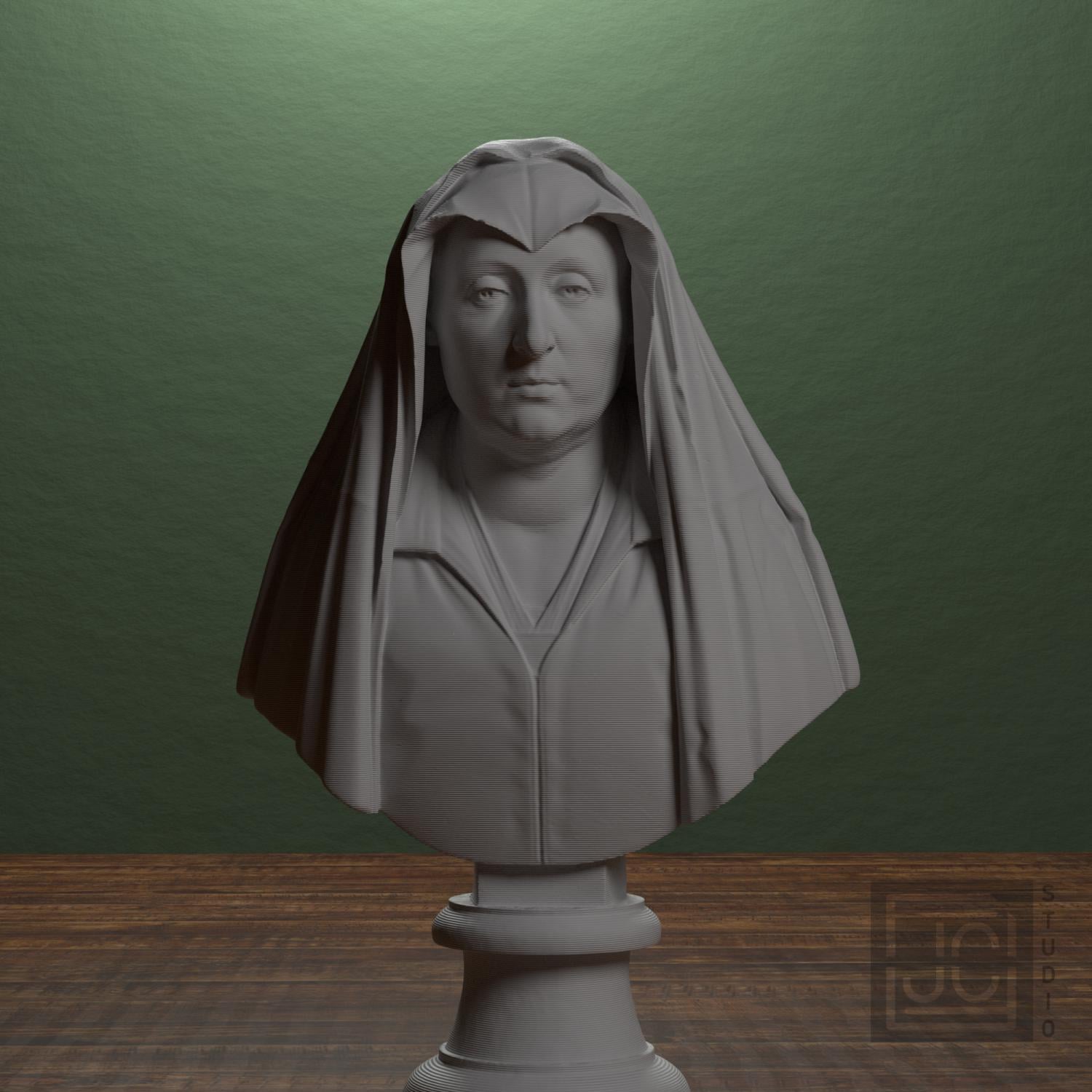Bust of Camilla Barbadori supplemental reference photo 1