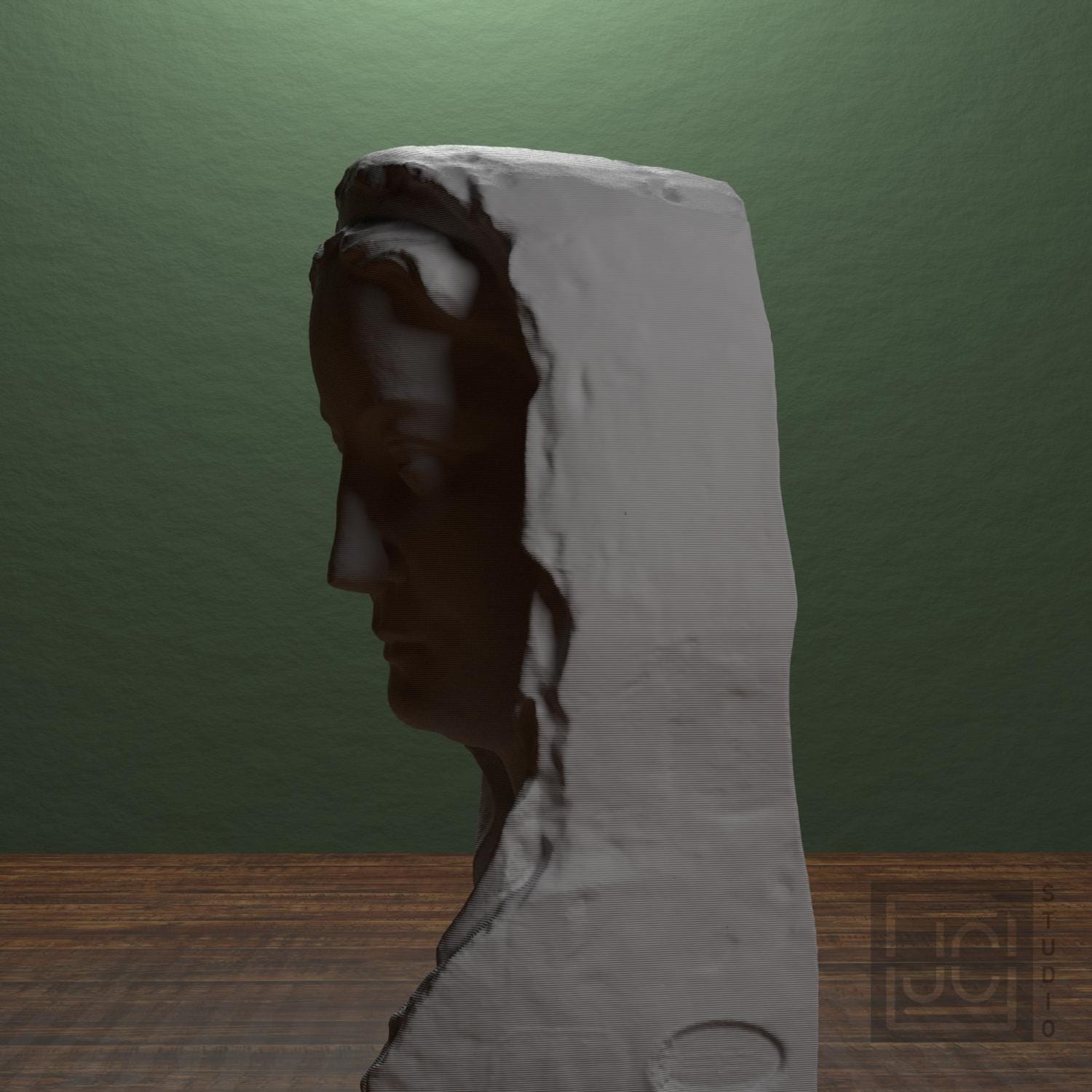 Head of a wise virgin supplemental reference photo 4