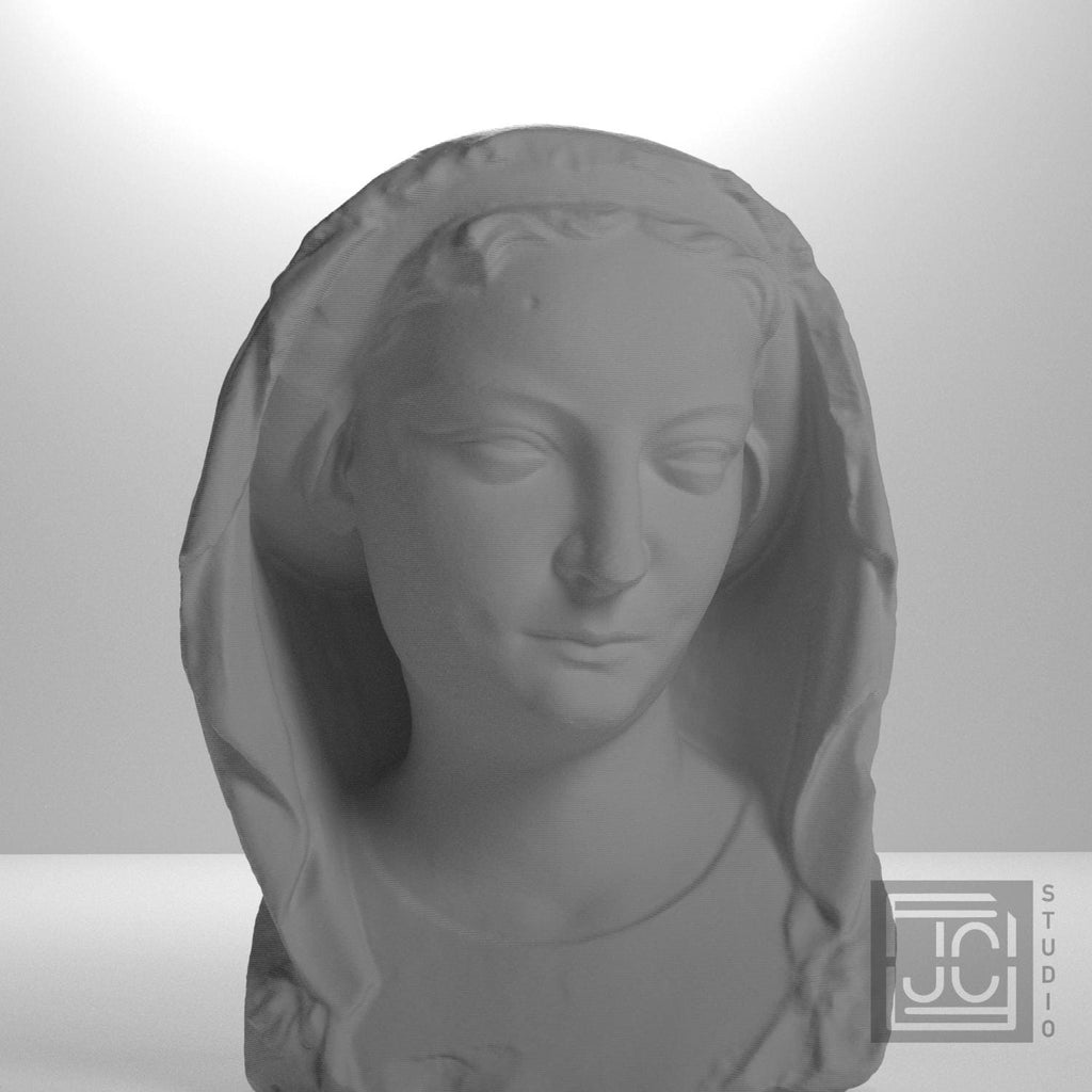 Head of a wise virgin supplemental reference photo 5