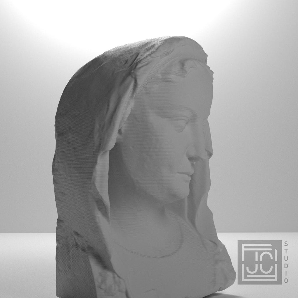 Head of a wise virgin supplemental reference photo 6