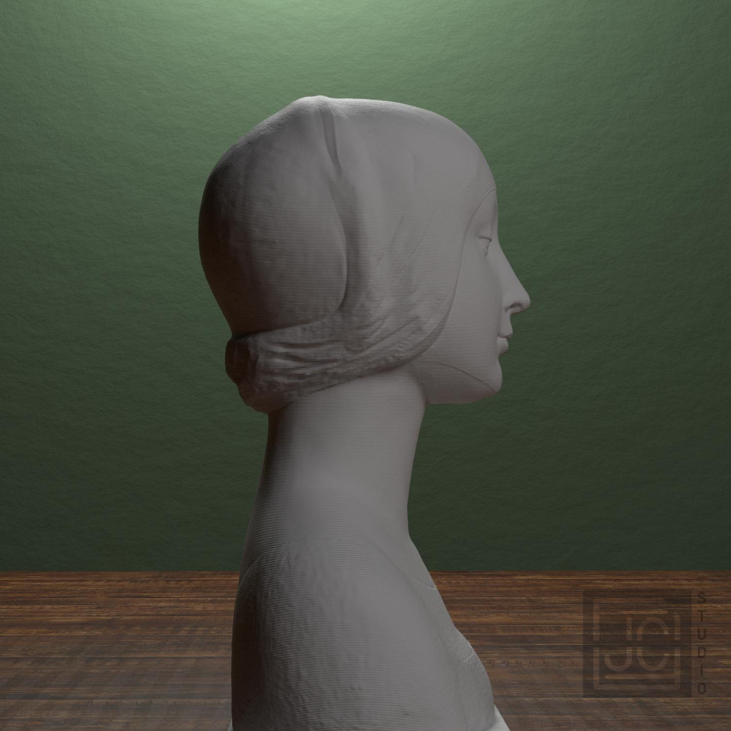 Female Bust Isabella of Aragon (?) supplemental reference photo 2