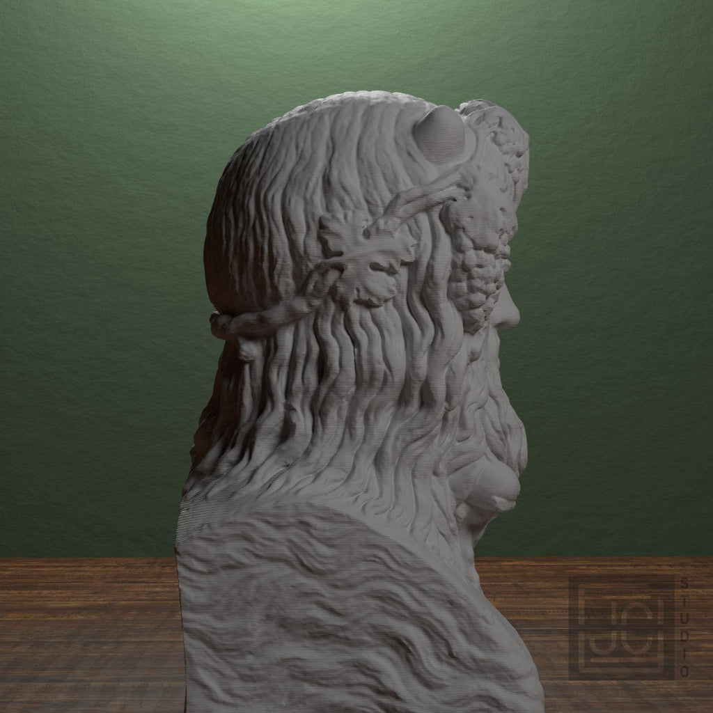 Sea Deity Crowned with Horns supplemental reference photo 2