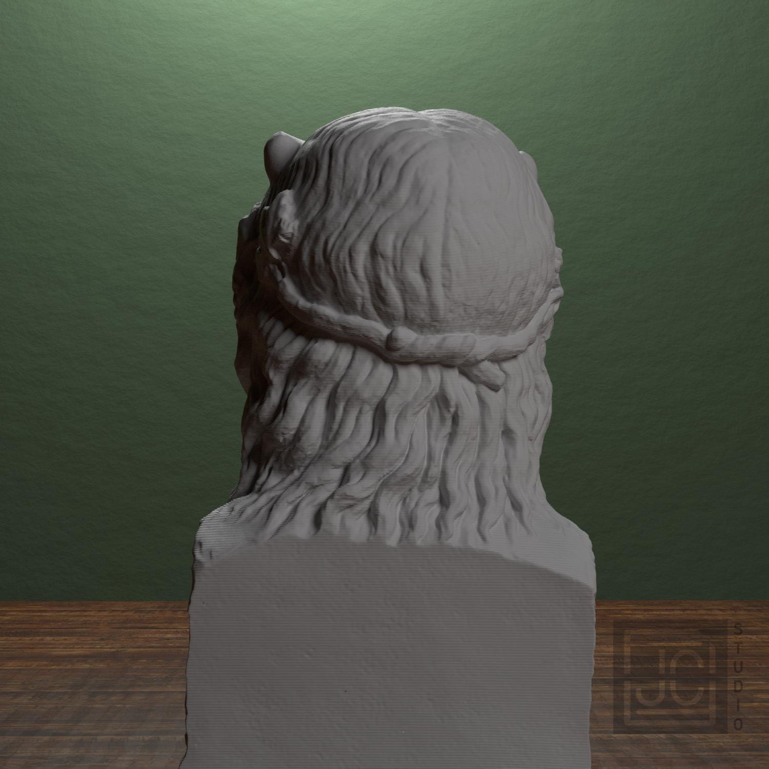 Sea Deity Crowned with Horns supplemental reference photo 3