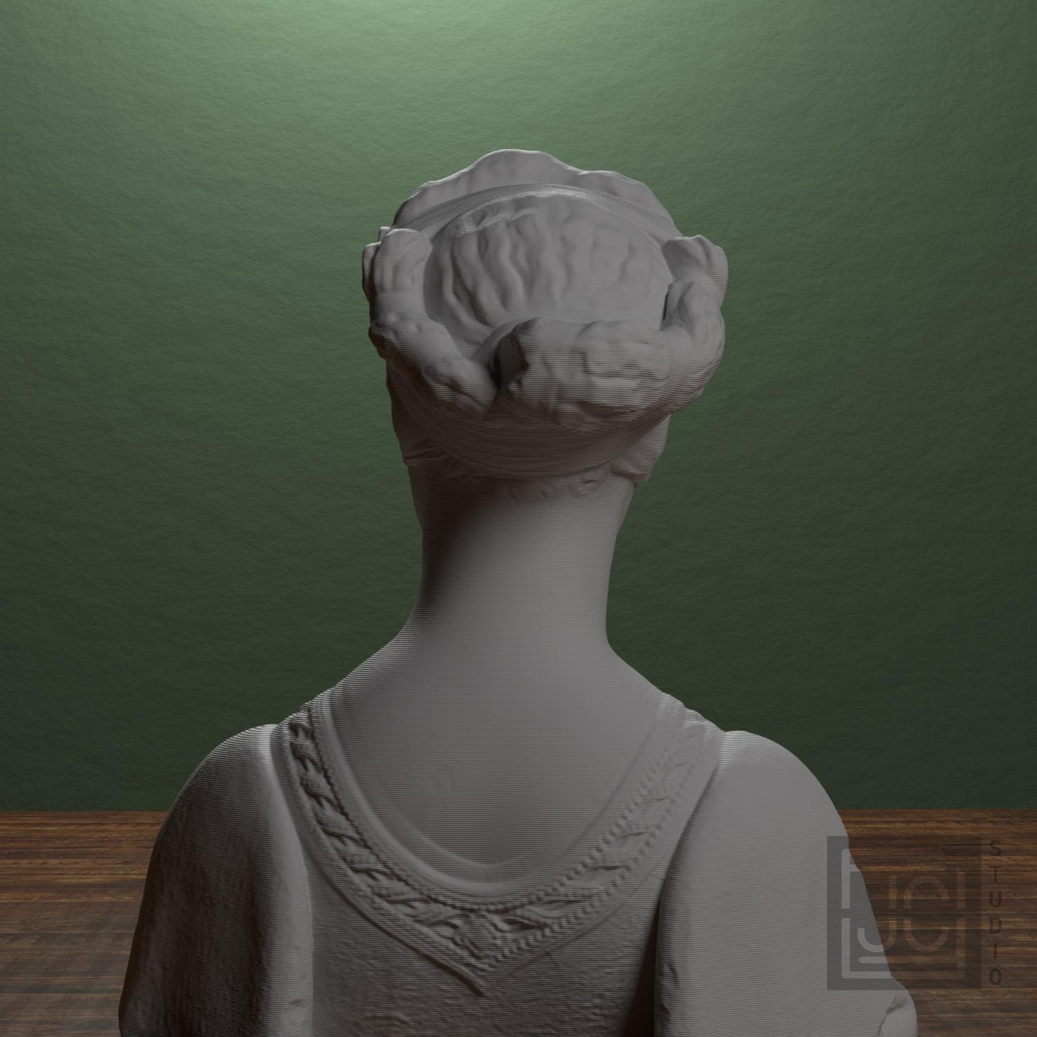 Portrait of a young woman supplemental reference photo 3