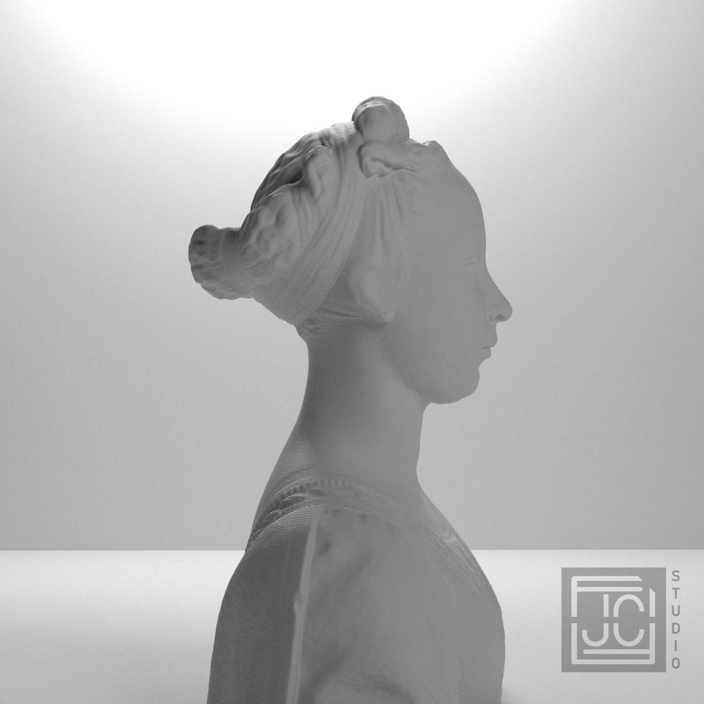 Portrait of a young woman supplemental reference photo 7