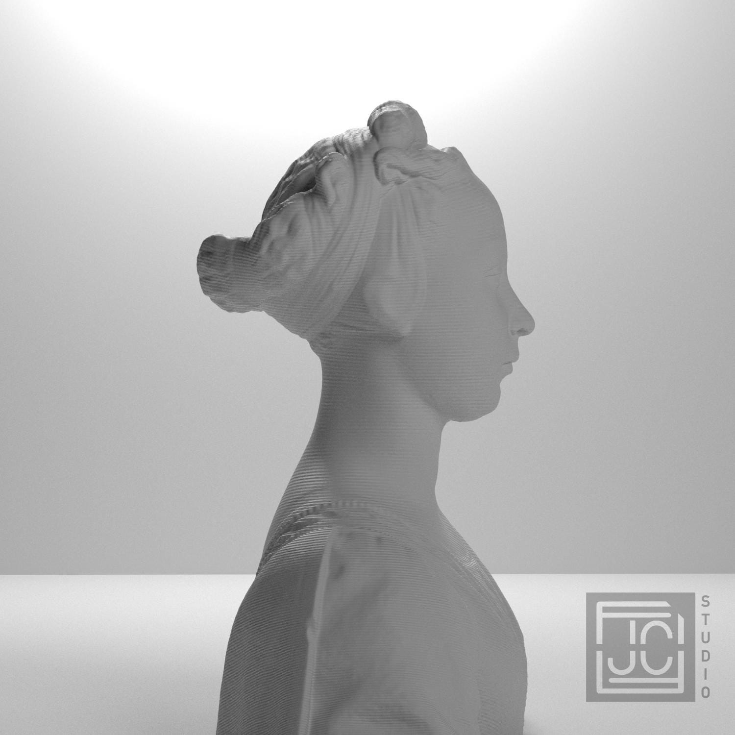 Portrait of a young woman supplemental reference photo 7