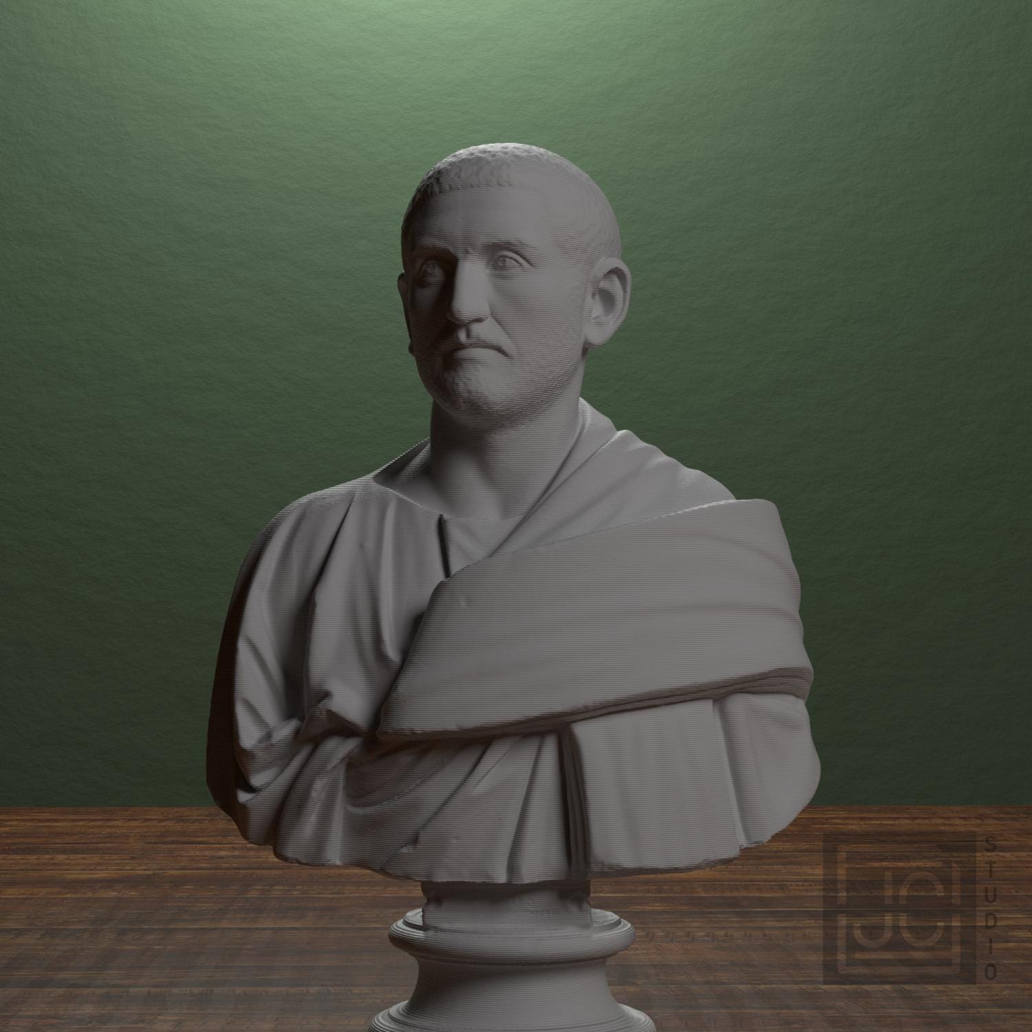 Bust of a man (Gordianus Africanus?) supplemental reference photo 1