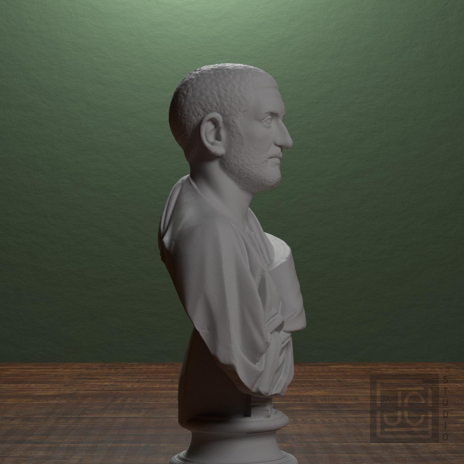 Bust of a man (Gordianus Africanus?) supplemental reference photo 2