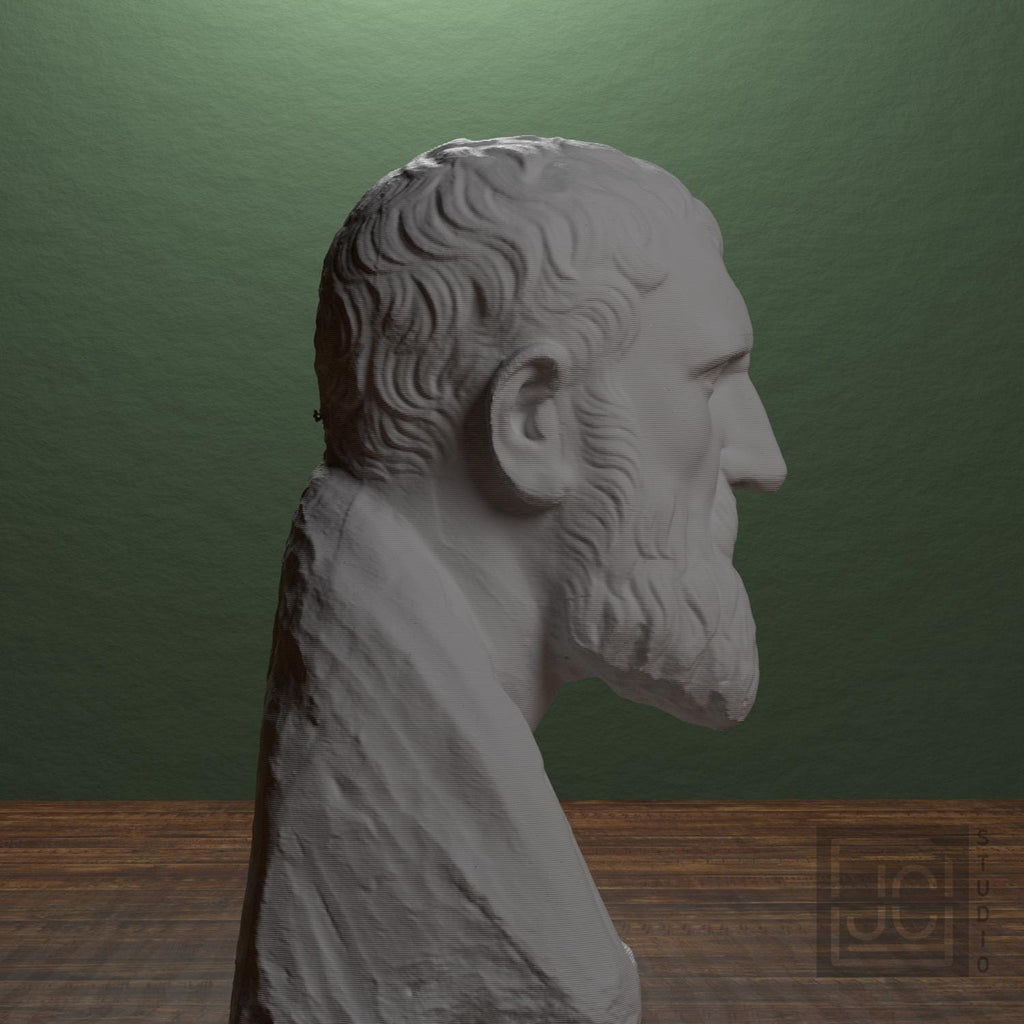 Portrait of Zeno of Kition Greek Philosopher supplemental reference photo 2