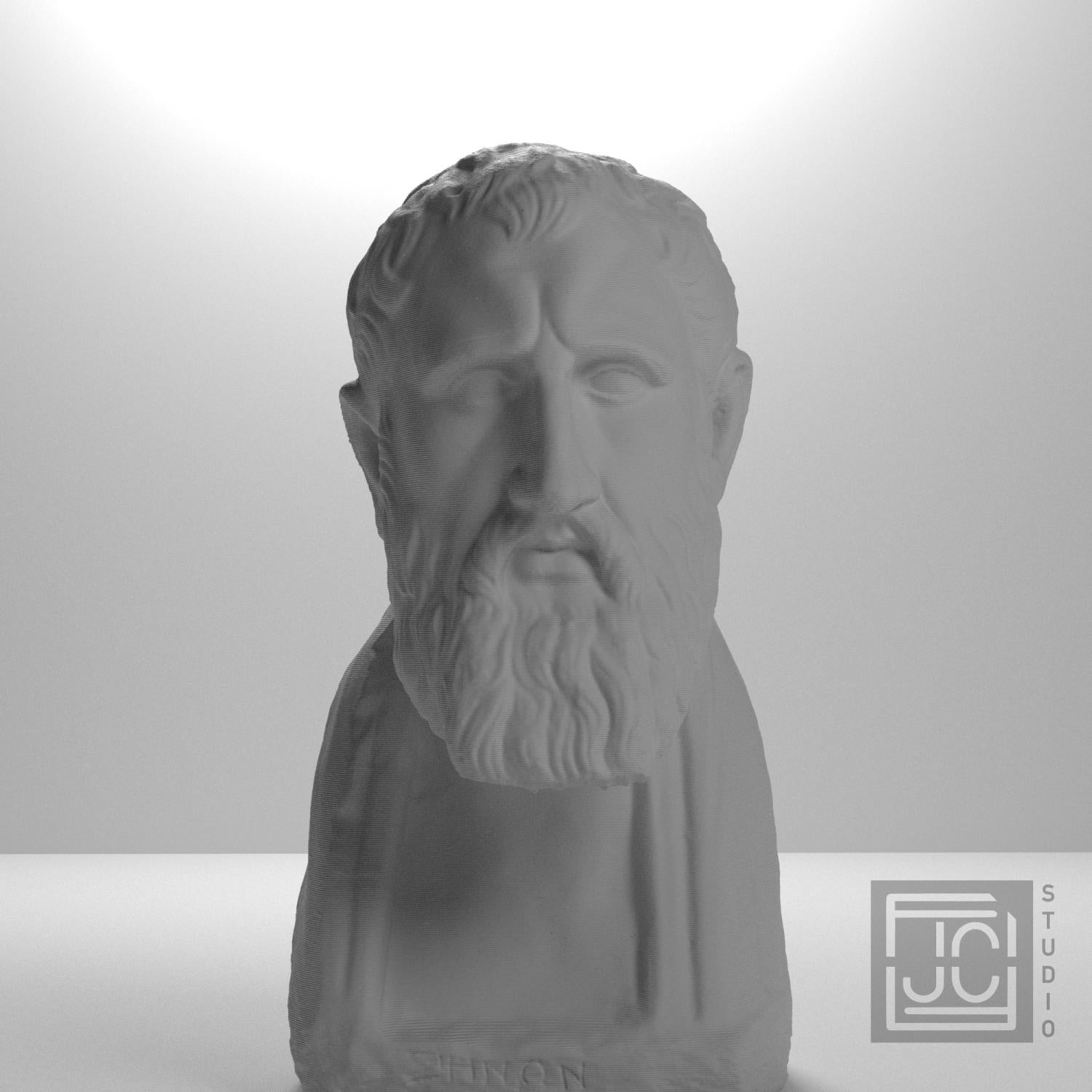 Portrait of Zeno of Kition Greek Philosopher supplemental reference photo 5