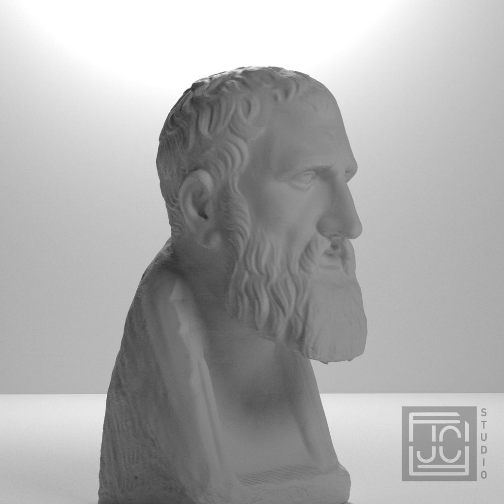 Portrait of Zeno of Kition Greek Philosopher supplemental reference photo 6