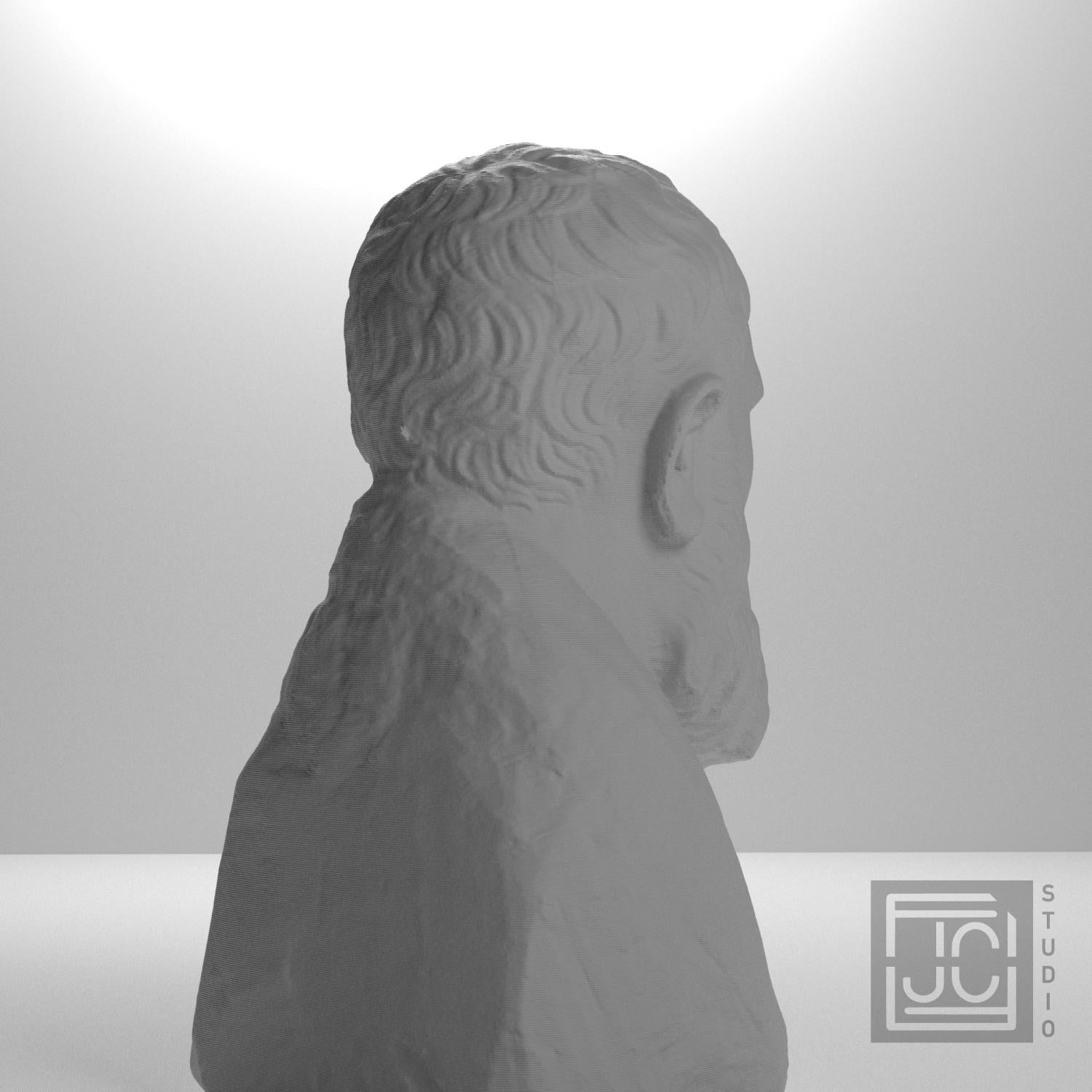 Portrait of Zeno of Kition Greek Philosopher supplemental reference photo 8