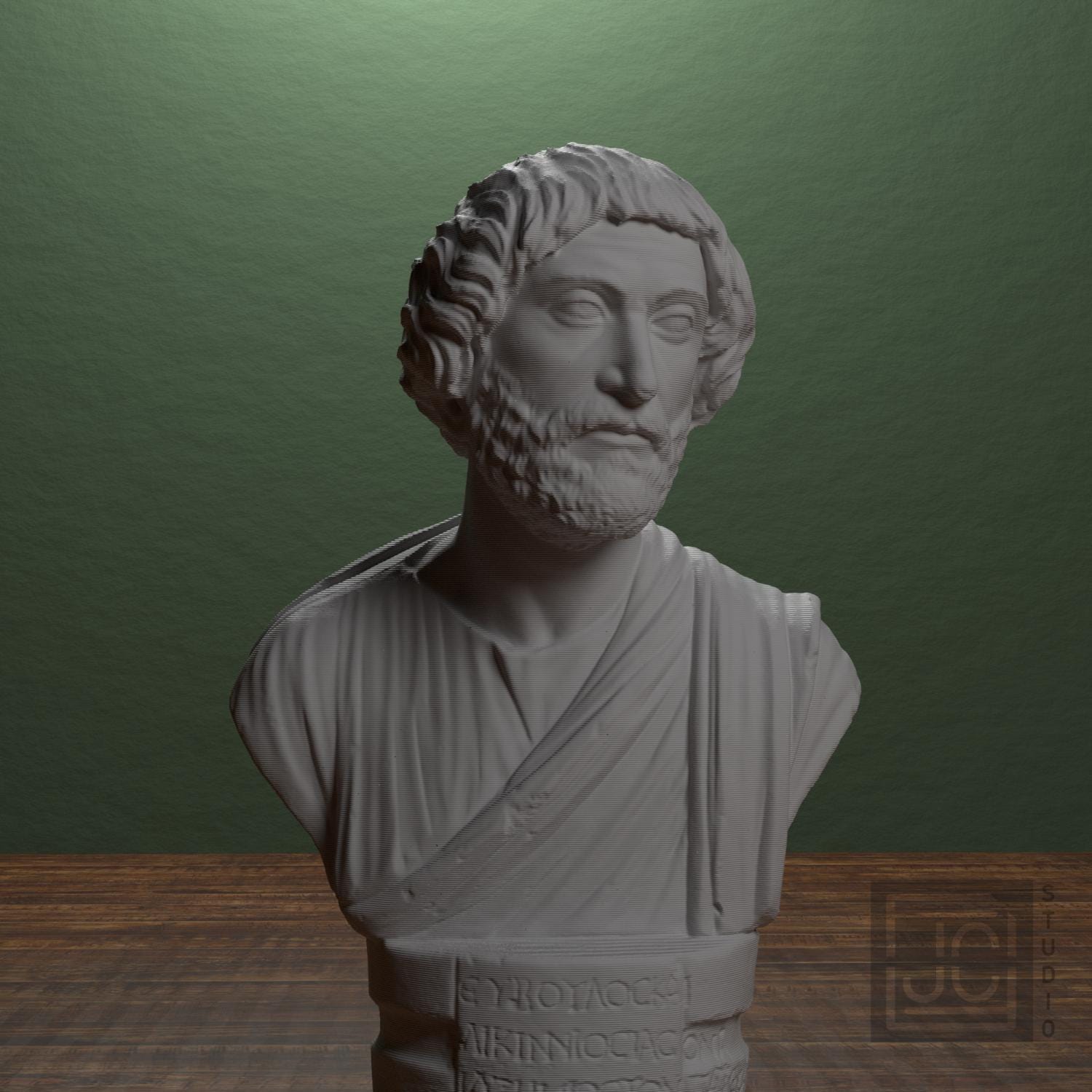 Portrait bust of a Barbarian supplemental reference photo 1