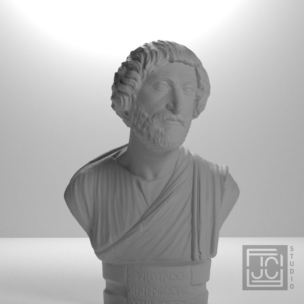 Portrait bust of a Barbarian supplemental reference photo 5