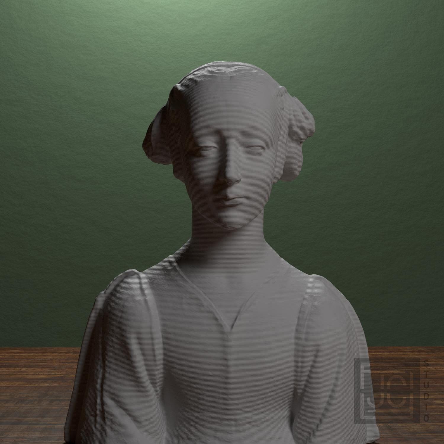 Portrait of a woman supplemental reference photo 1