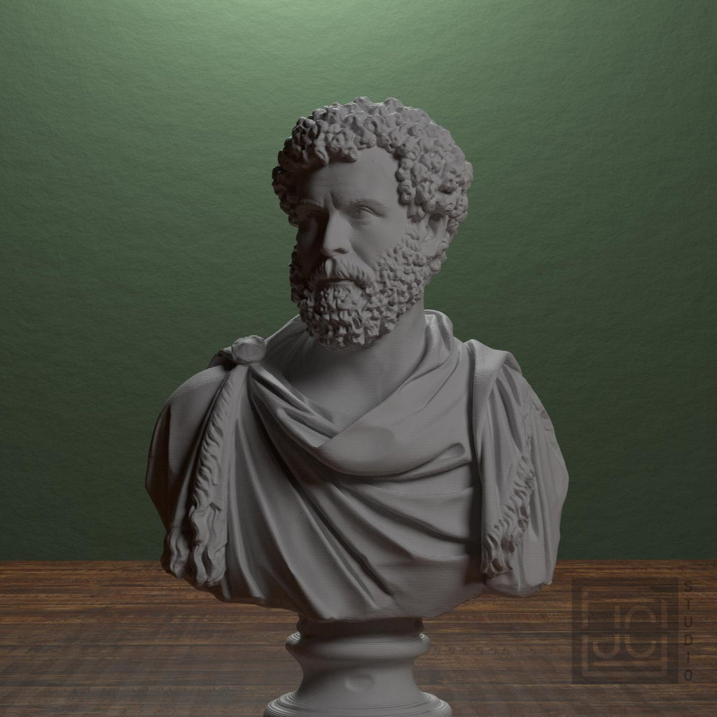 Draped bust of a man formerly known as Clodius Albinus supplemental reference photo 1