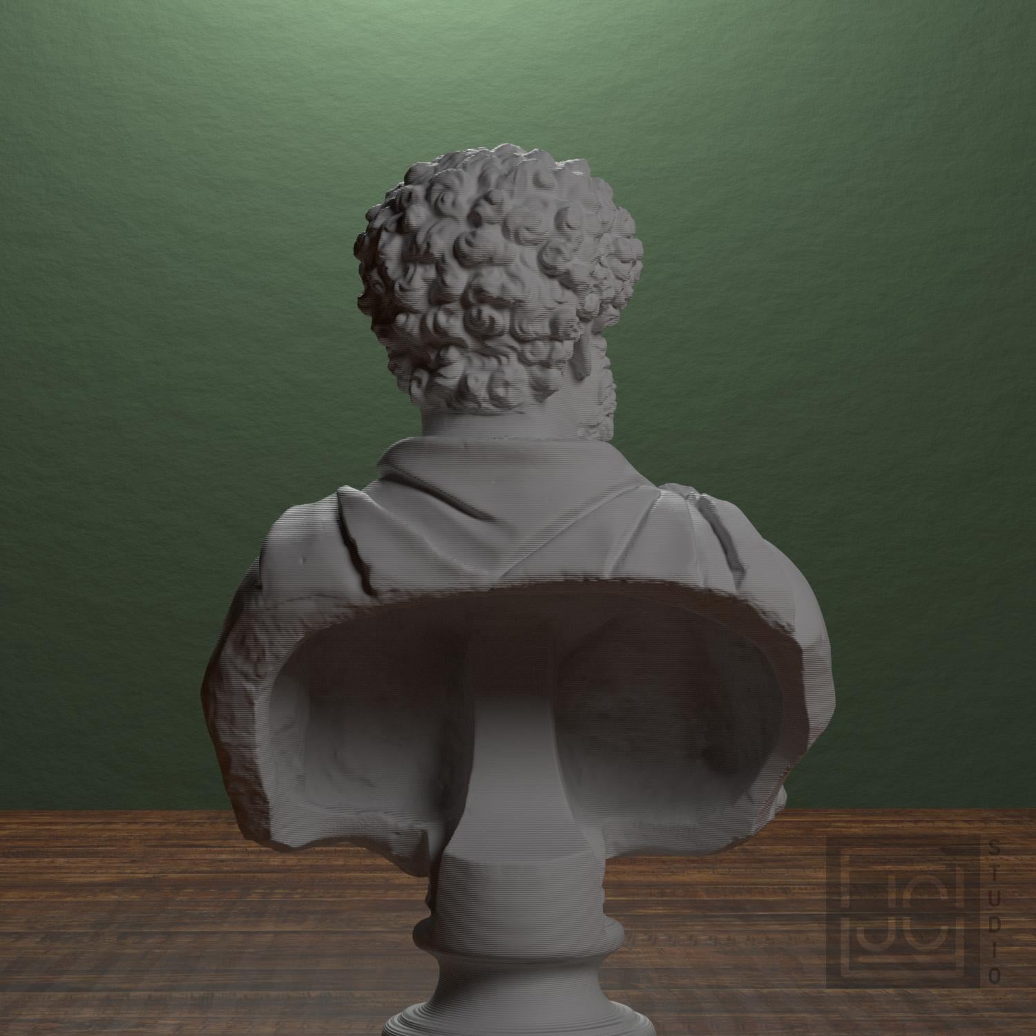 Draped bust of a man formerly known as Clodius Albinus supplemental reference photo 3