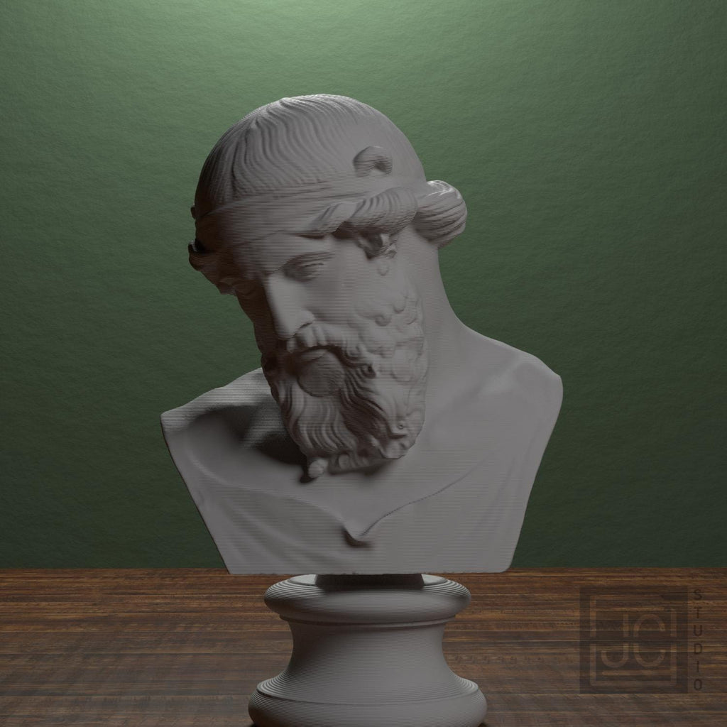 Bust of Dionysus Priapus Plato or Poseidon supplemental reference photo 1