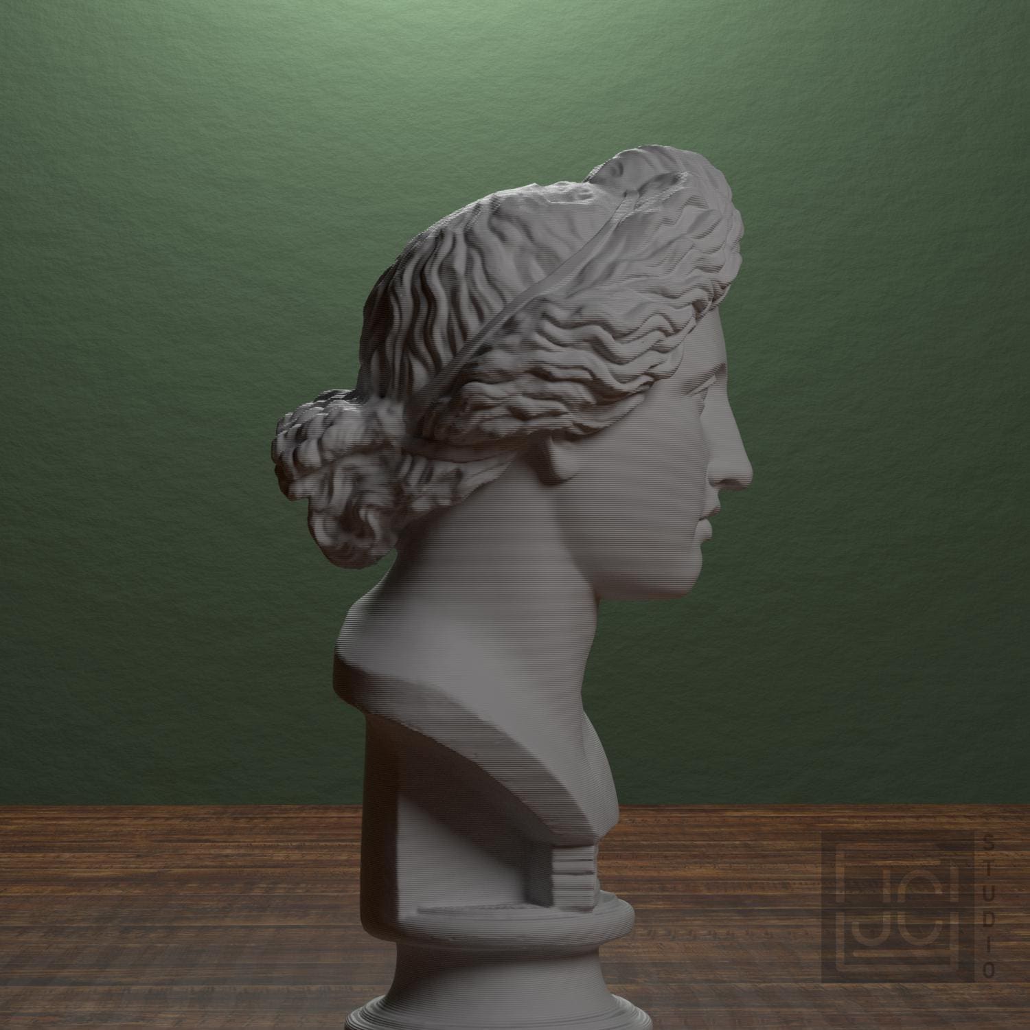 Bust of the Apollo Lykeios supplemental reference photo 2