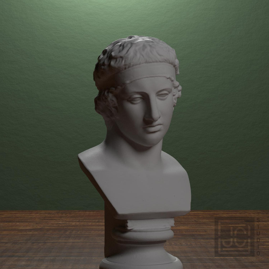 Bust of The Diadumenos type supplemental reference photo 1