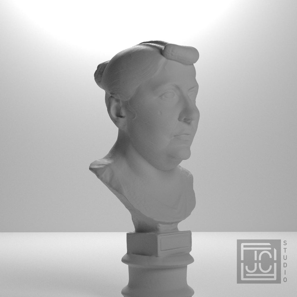 Bust of an elderly Roman woman supplemental reference photo 6