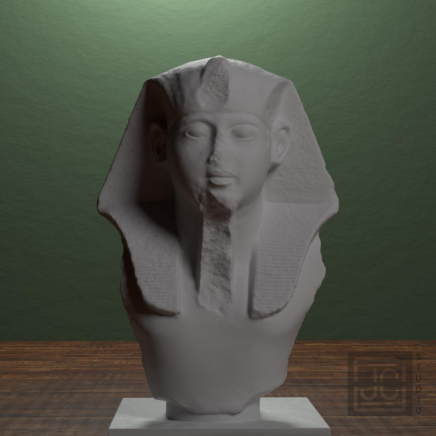 Head of a 19th Dynasty Pharaoh supplemental reference photo 1