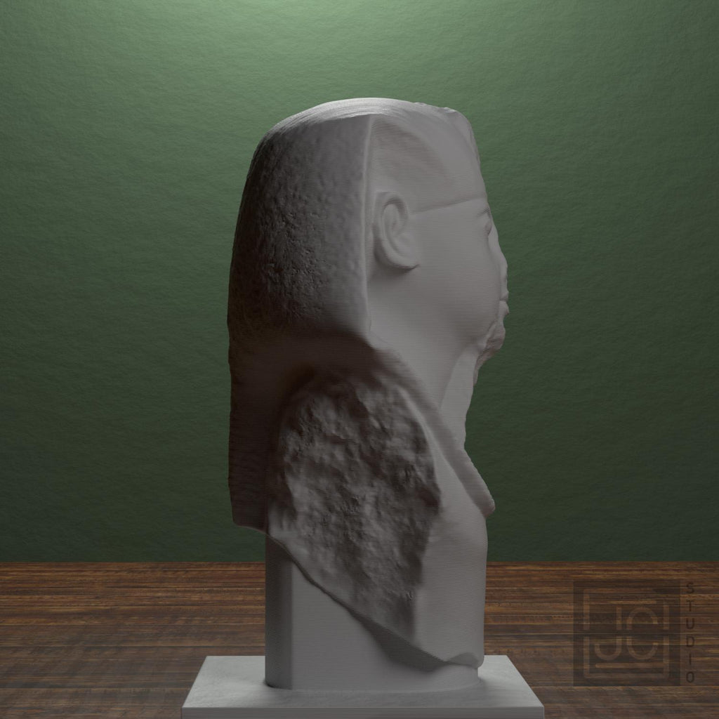 Head of a 19th Dynasty Pharaoh supplemental reference photo 2
