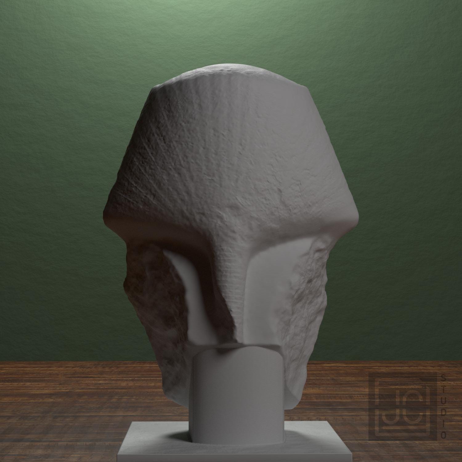 Head of a 19th Dynasty Pharaoh supplemental reference photo 3