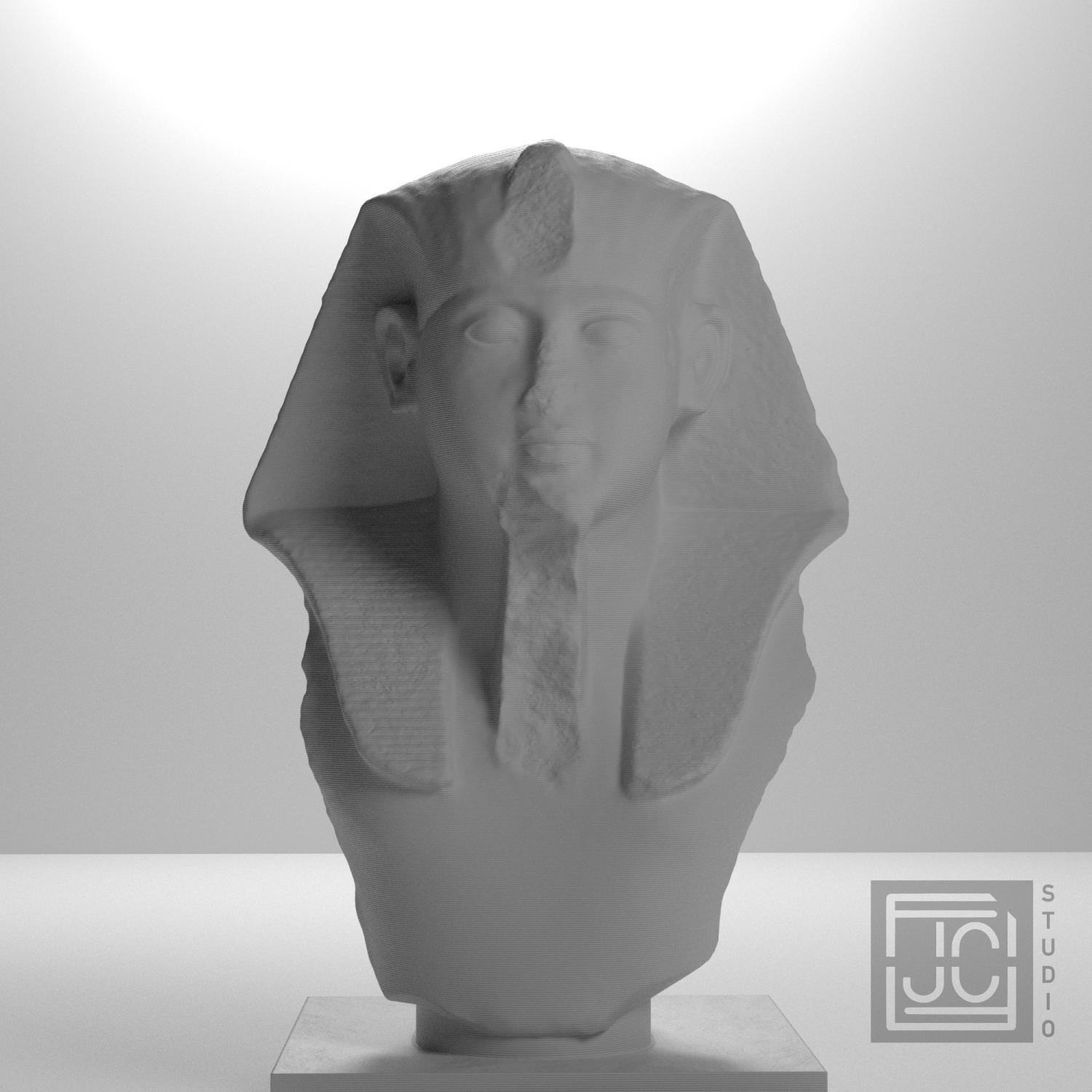 Head of a 19th Dynasty Pharaoh supplemental reference photo 5