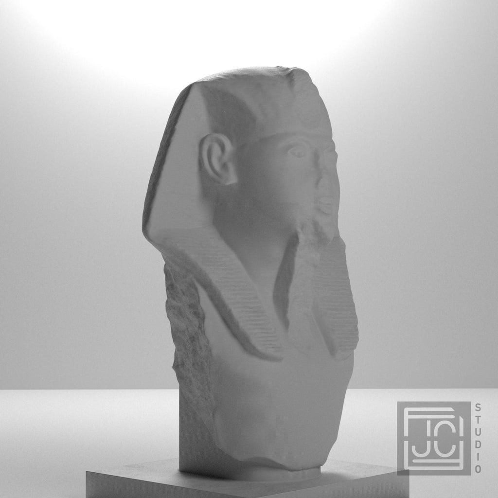 Head of a 19th Dynasty Pharaoh supplemental reference photo 6